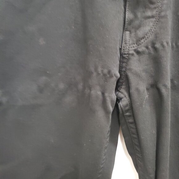 Paige Federal Slim Straight Men's Black Super Stretch Denim 5-Pocket Jeans Sz 29 - Picture 8 of 10